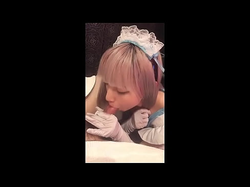 ❤️ Idol Ġappuniż [mayuka], kostum ta' qaddejja Franċiża, parti 1, blowjob u jerk off bil-lotion ️ Porn sabiħ lilna ❤